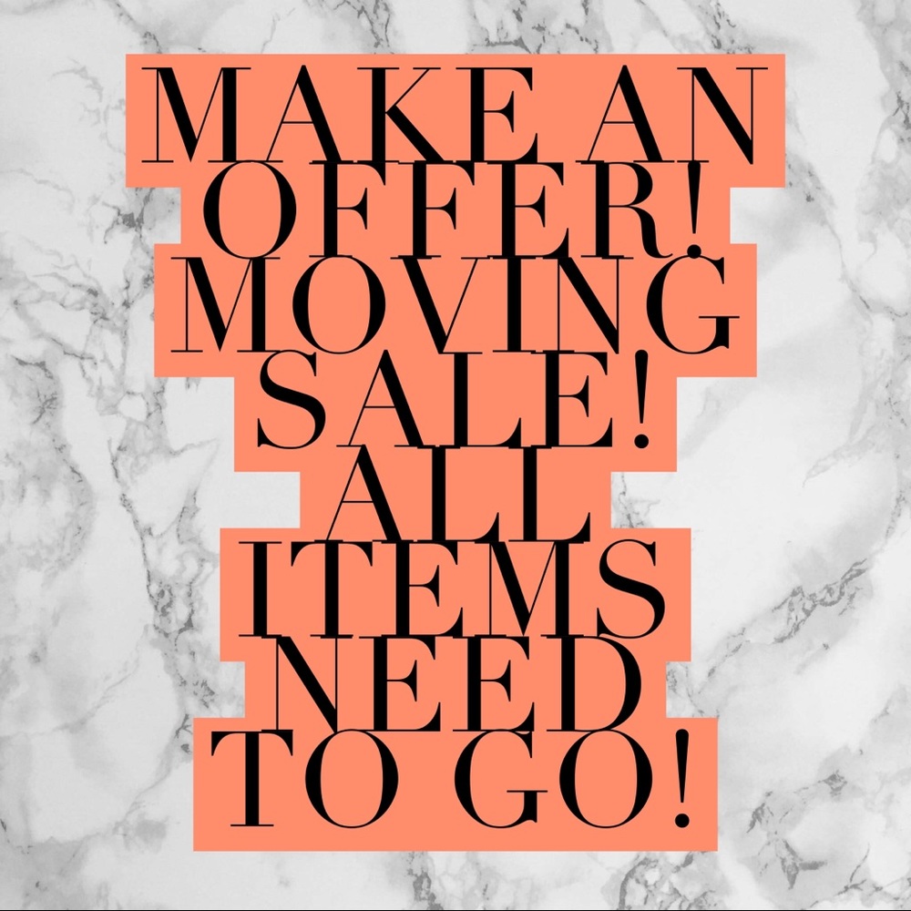 Make an offer! Love to bundle to save on shipping!